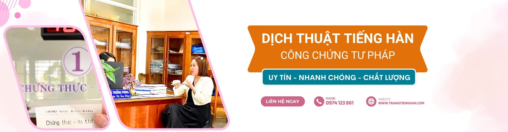 Banner dich thuat tieng han