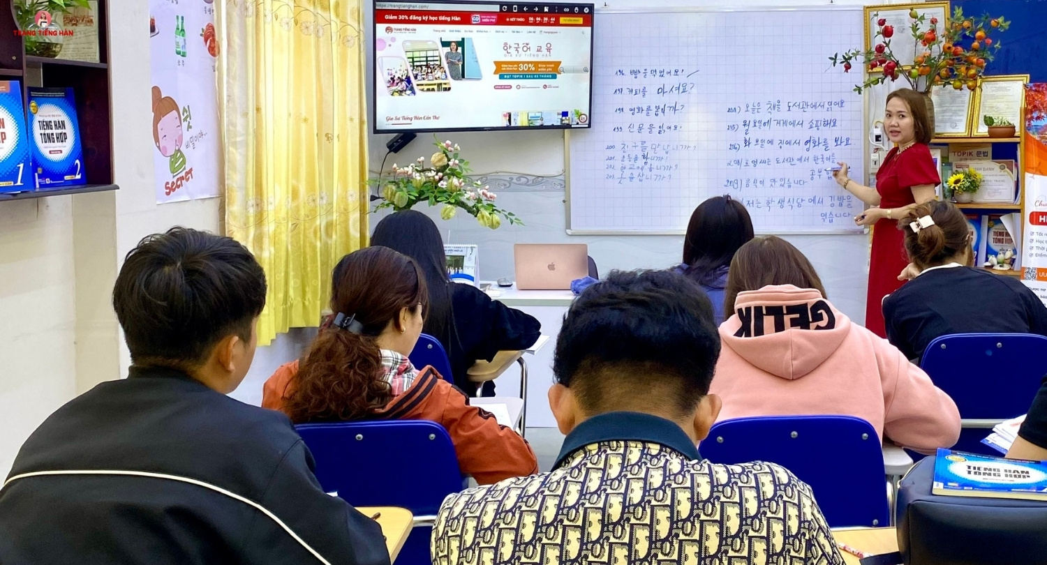 Tiếng Hàn cho người đi làm Cần Thơ